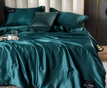 Skorter | FLUFFINA - Premium Satin Silk Bedding