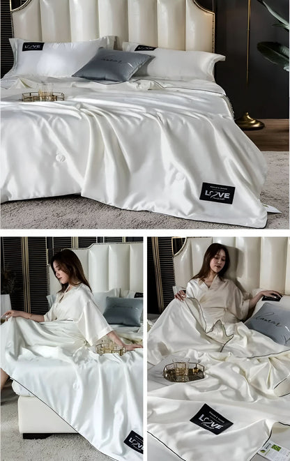 Skorter | FLUFFINA - Premium Satin Silk Bedding