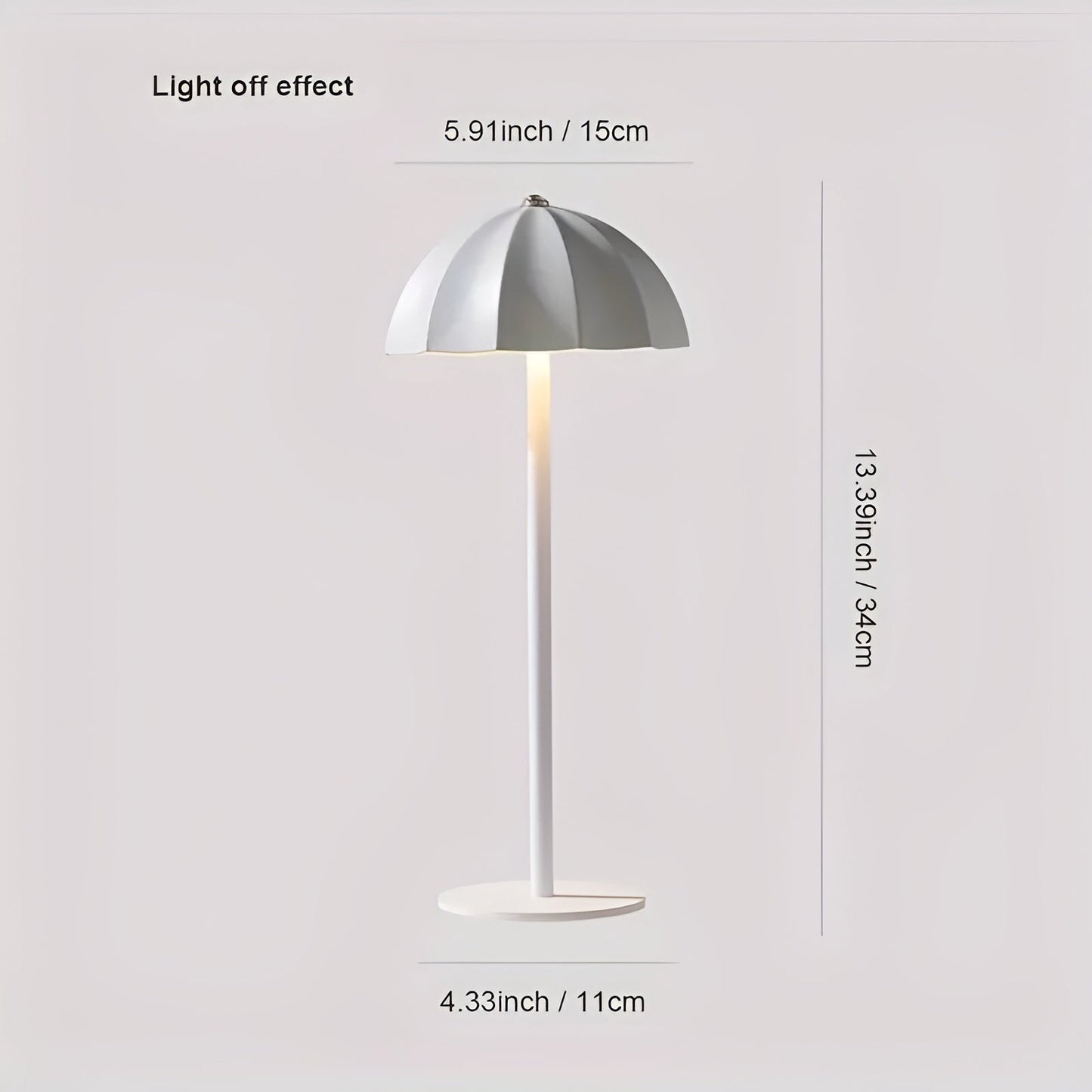 Skorter | Umbri Light - Portable, Touch-Controlled LED Screen Lamp