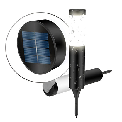 Skorter | SolarShimmer - Stainless Steel Solar Post Lights Outdoor Lamp