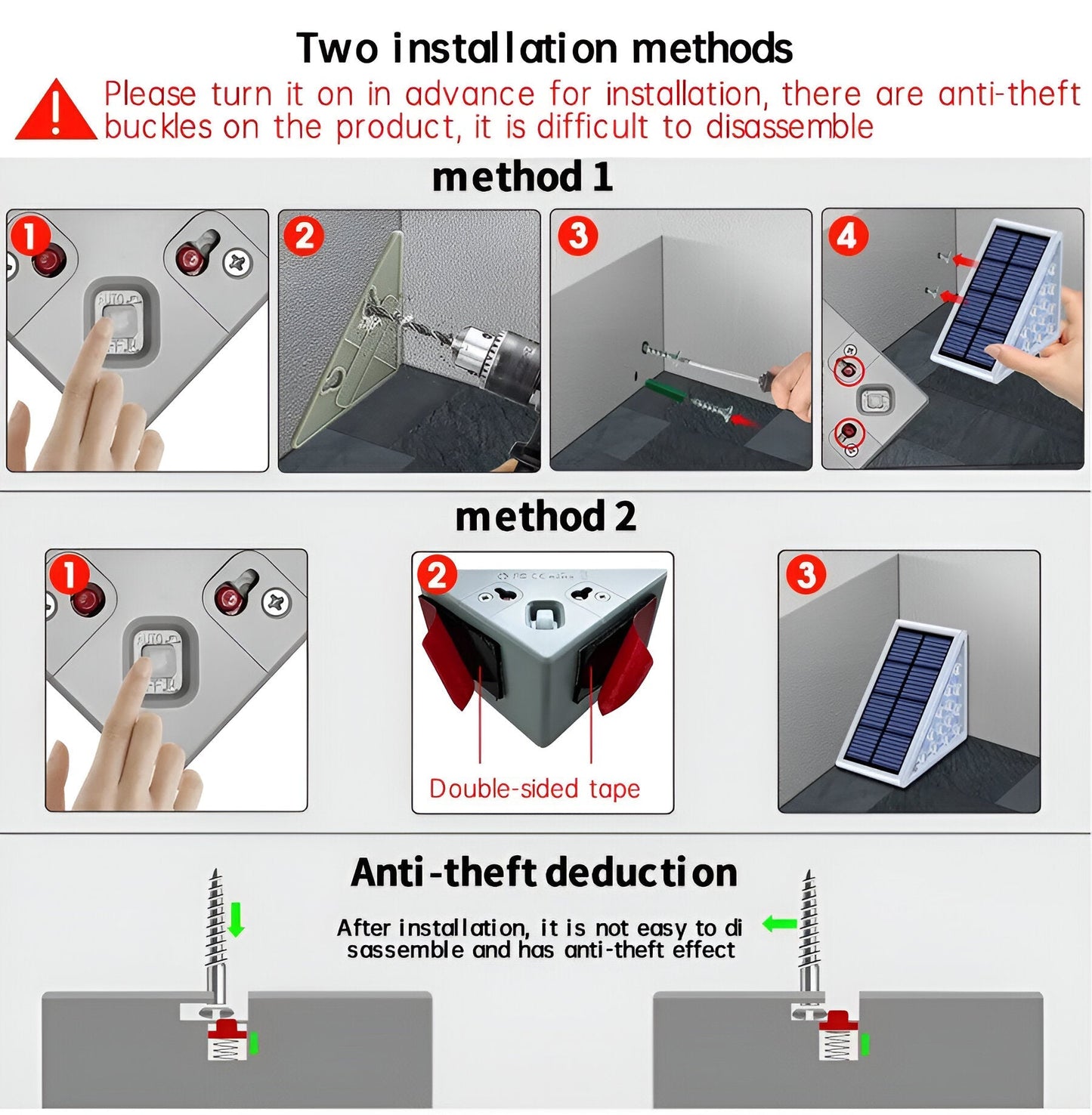Skorter | Twilight SolarDuo - IP67 Solar lamp for Gardens and Paths