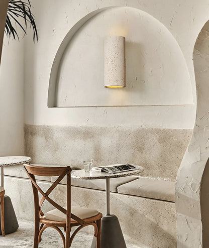 Skorter | StoneBeam LED Cylinder Wall Light – Indoor/Outdoor