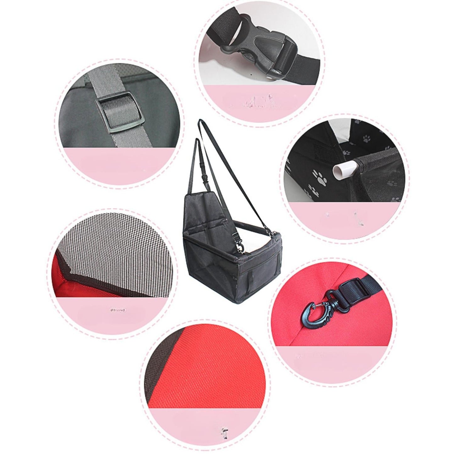 Skorter | AutoPaw Elevated Dog Car Seat – Waterproof, Non-Slip and Safe for On the Go