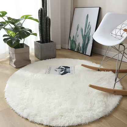 Skorter | Cozy soft round rug