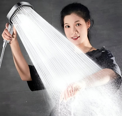 Skorter | High-Pressure Shower Head | Turbo-Boost Technology & Advanced Filtration for Healthier Skin and Hair