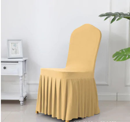 Skorter | Chair cover with pleated skirt