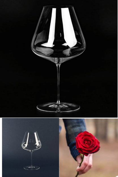 Skorter | 6pcs 800ml Glass Goblet Wine Glasses
