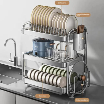 Skorter | Chrome Dish Rack