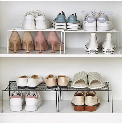 Skorter | Adjustable Metal Shelf Organizer for Cabinets