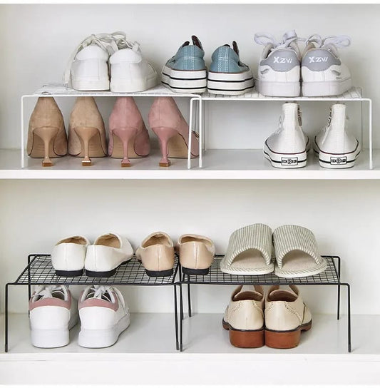 Skorter | Adjustable Metal Shelf Organizer for Cabinets