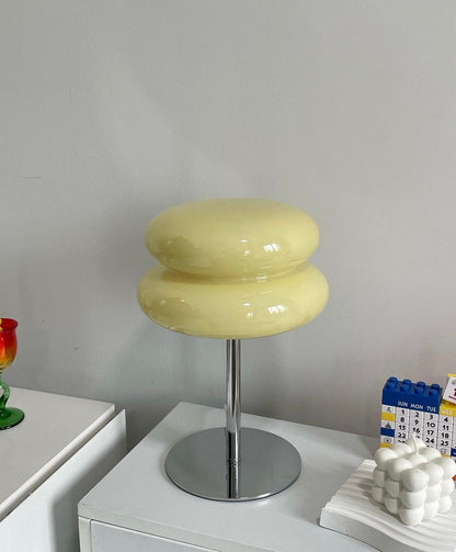 Skorter | Sören - Yellow Retro Glass Table Lamp