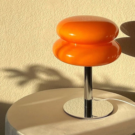 Skorter | Sören - Retro Orange Glass Lamp