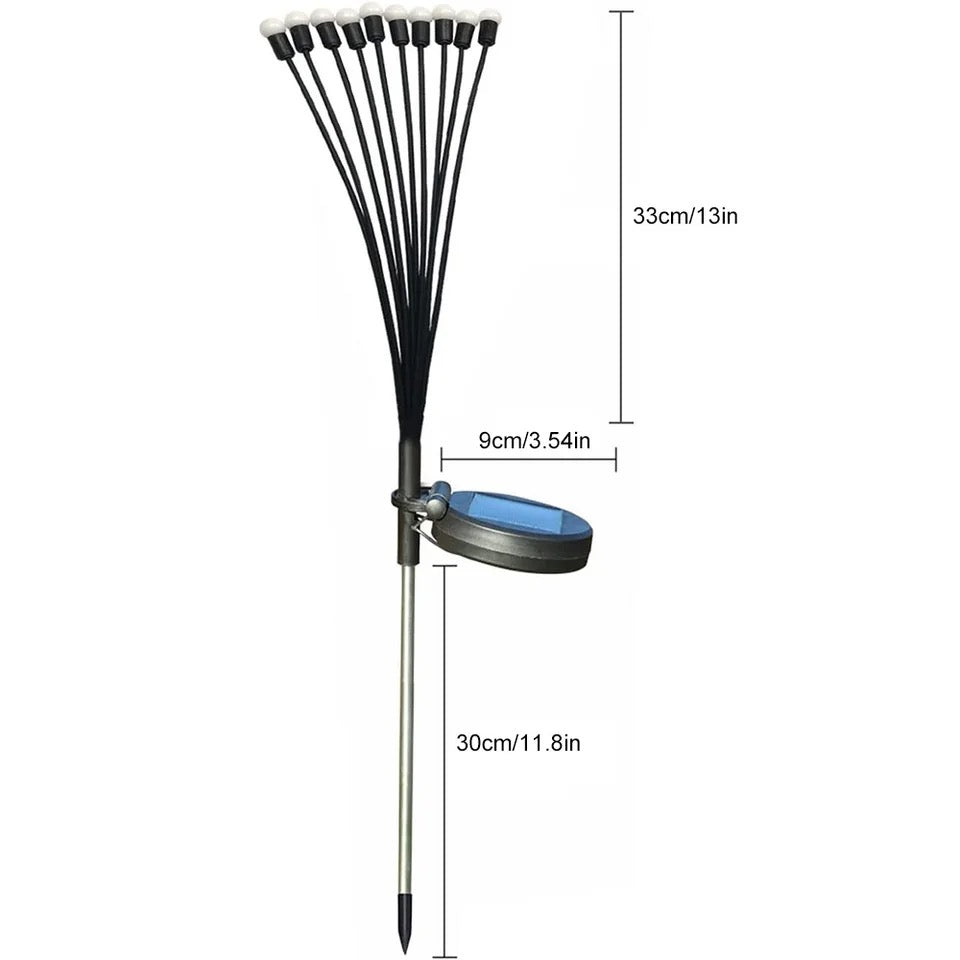 Skorter | Solar Glow Worm Garden Lights