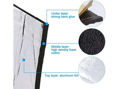 Skorter | Deadening Car Heat Insulation Mat 10PCS