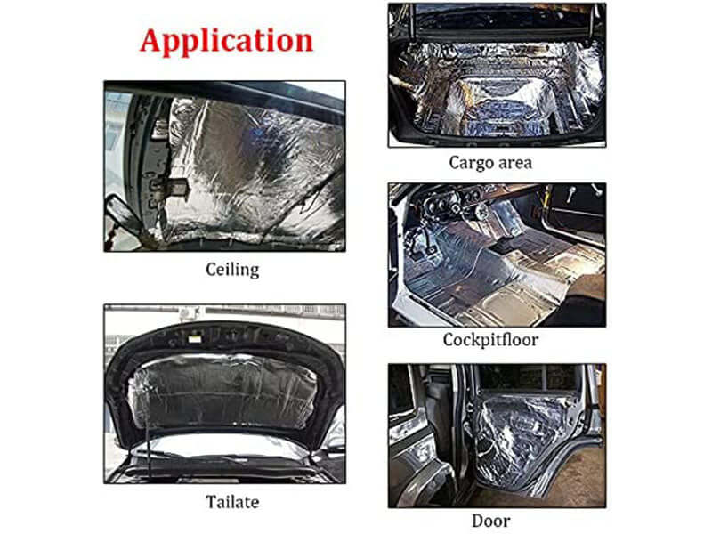Skorter | Deadening Car Heat Insulation Mat 10PCS