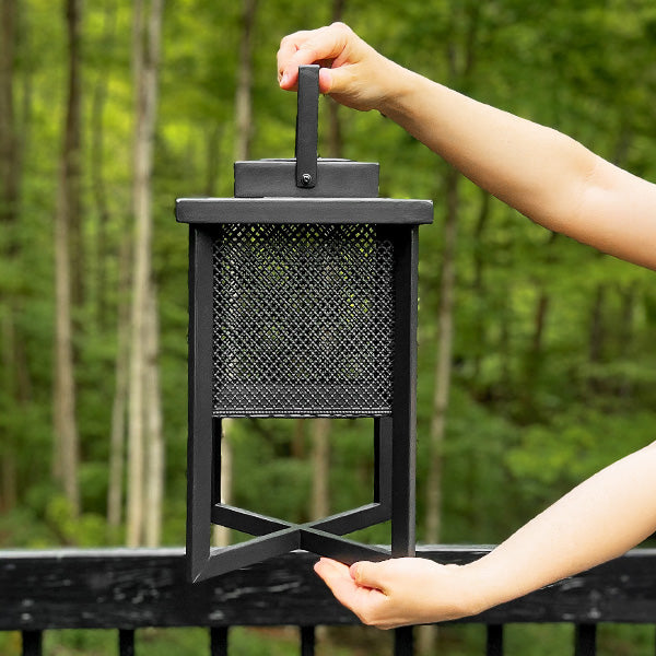 Skorter | Outdoor Solar Metal Lantern