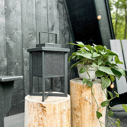 Skorter | Outdoor Solar Metal Lantern