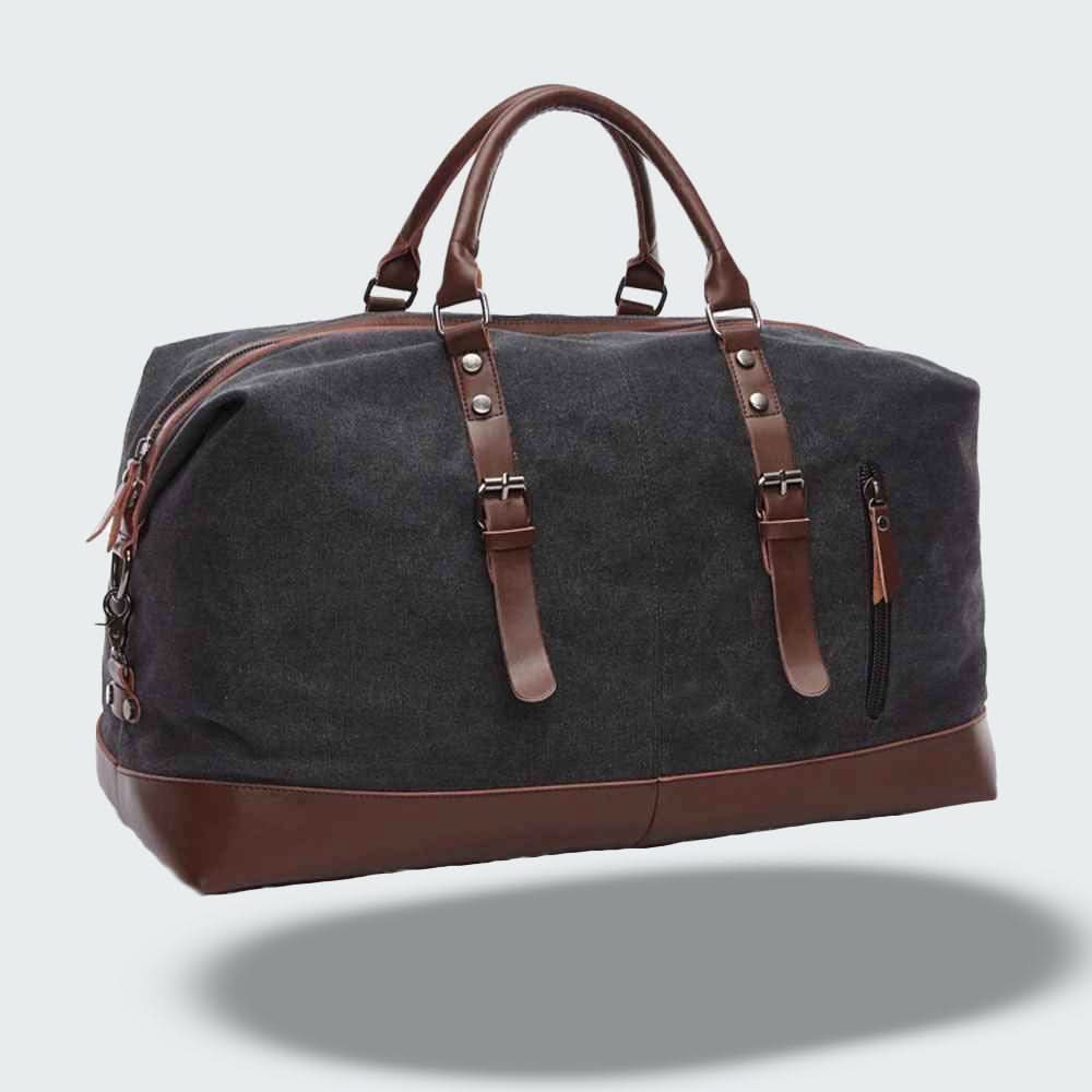 Skorter | Icon Canvas & Leather Travel Duffle Bag – 54cm