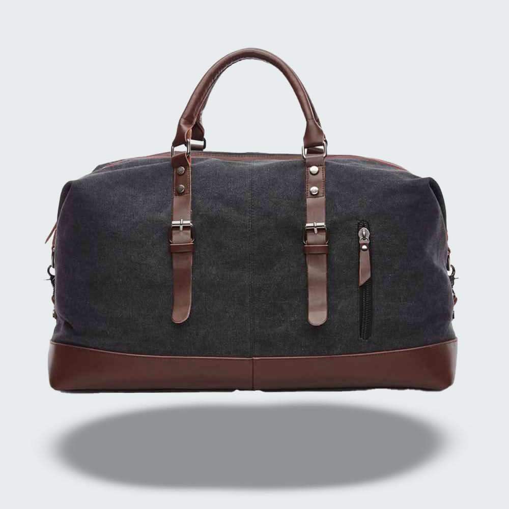 Skorter | Icon Canvas & Leather Travel Duffle Bag – 54cm