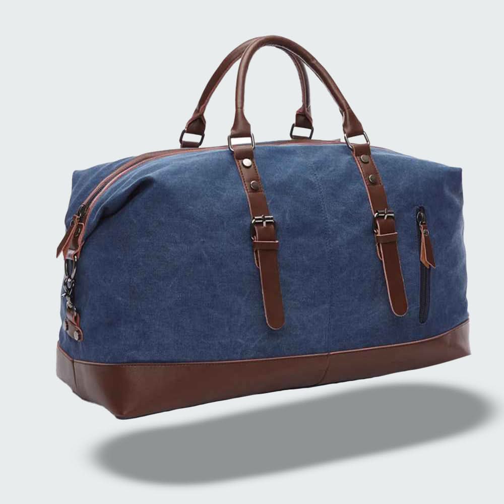 Skorter | Icon Canvas & Leather Travel Duffle Bag – 54cm