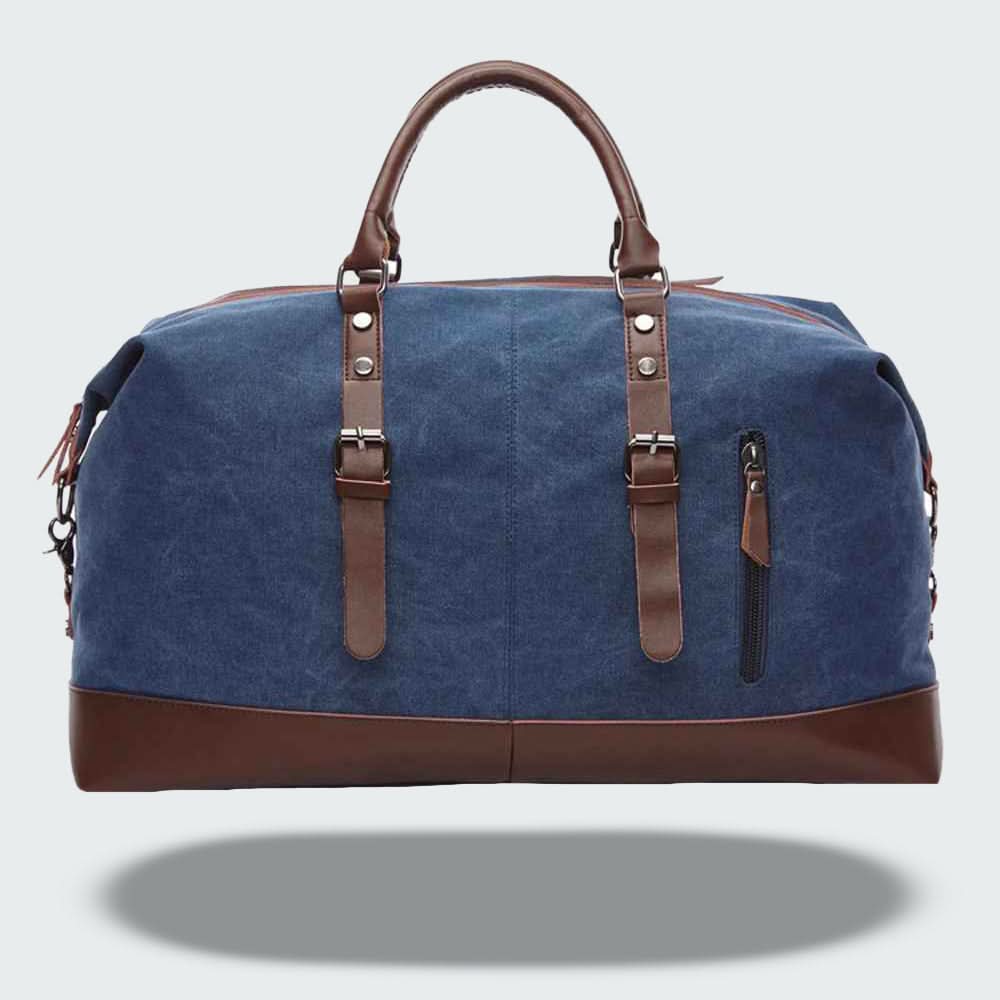 Skorter | Icon Canvas & Leather Travel Duffle Bag – 54cm
