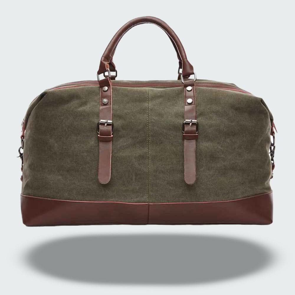 Skorter | Icon Canvas & Leather Travel Duffle Bag – 54cm