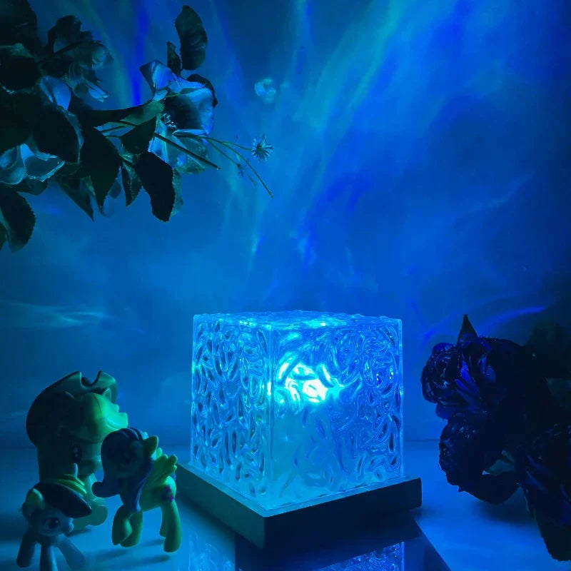 Skorter | Blissful Aurora Lamp - LED Color Lamp with Dimmable Brightness and Remote Control