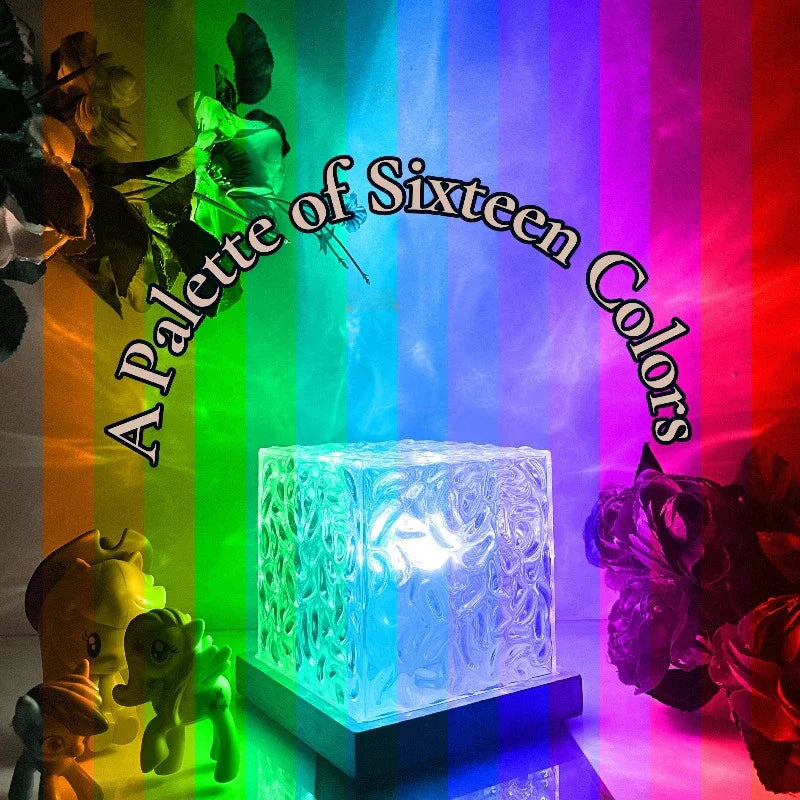 Skorter | Blissful Aurora Lamp - LED Color Lamp with Dimmable Brightness and Remote Control