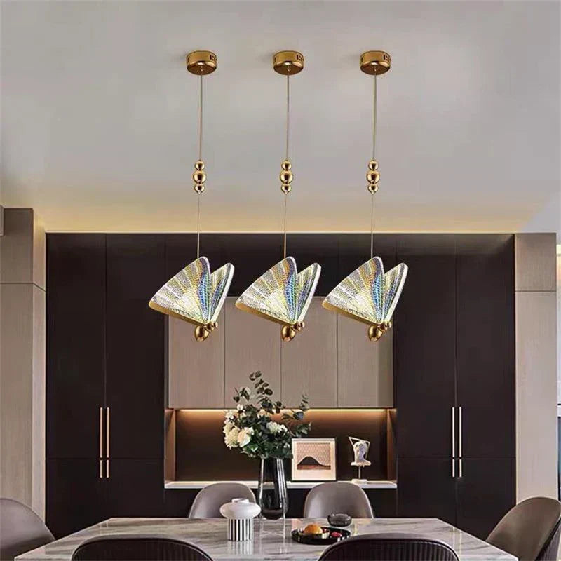 Skorter | FlutterGlow – Artistic Butterfly-Shaped Pendant Lamp