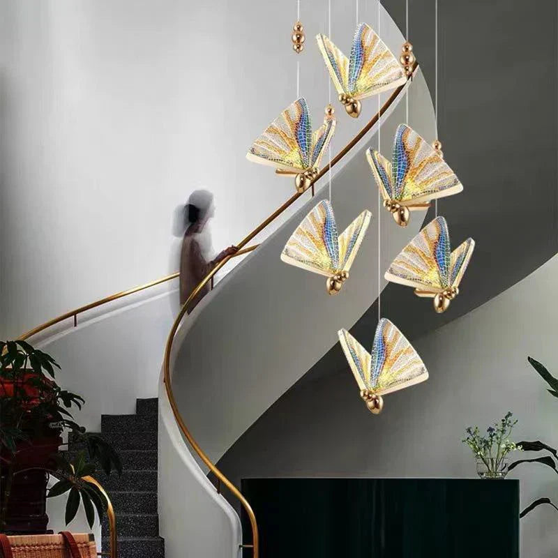 Skorter | FlutterGlow – Artistic Butterfly-Shaped Pendant Lamp
