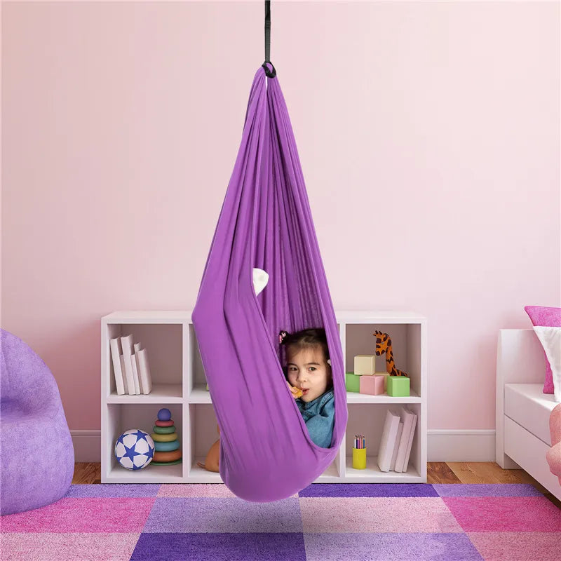 Skorter | CalmGlide Sensory Swing for Kids – Indoor Therapy Hammock for Calm, Focus & Confidence