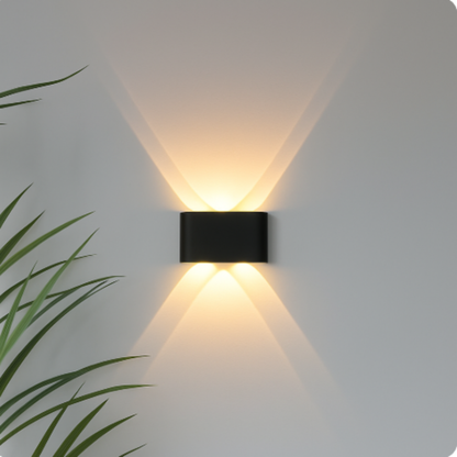 Skorter | Modern Indoor Outdoor Wall Light – Minimalist LED Fixture