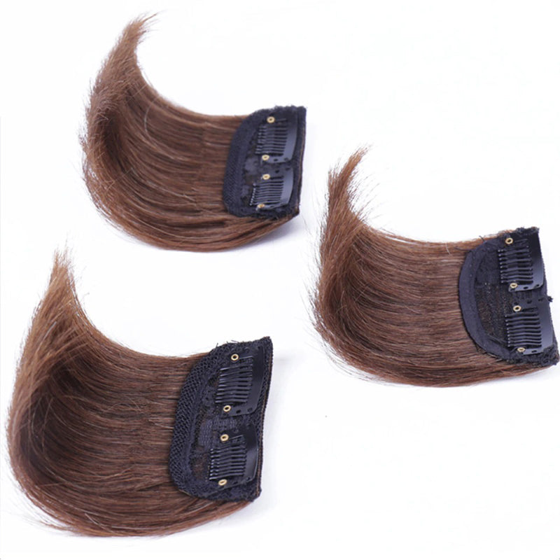 Skorter | Invisible And Natural Fluffy Front Side Clip-In Bangs Hair Wig Extensions