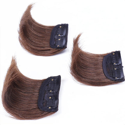 Skorter | Invisible And Natural Fluffy Front Side Clip-In Bangs Hair Wig Extensions