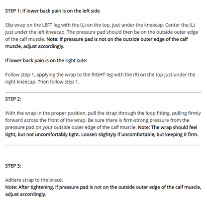 Skorter | Bandage for Sciatica & Pain in the Lower Back Area