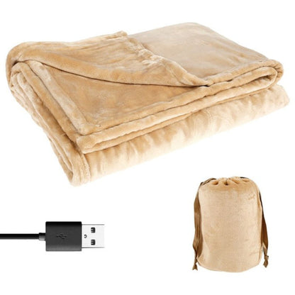 Skorter | Cordless Electric Heated Blanket – Portable USB Flannel Heated Throw