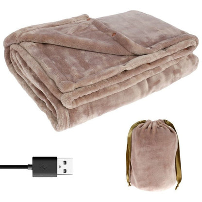 Skorter | Cordless Electric Heated Blanket – Portable USB Flannel Heated Throw