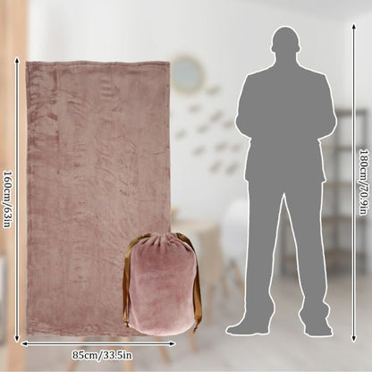 Skorter | Cordless Electric Heated Blanket – Portable USB Flannel Heated Throw