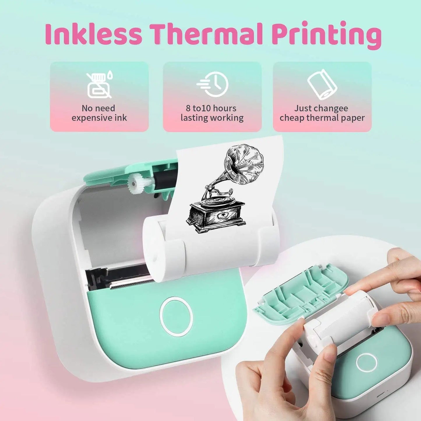Skorter | Portable Mini Thermal Printer