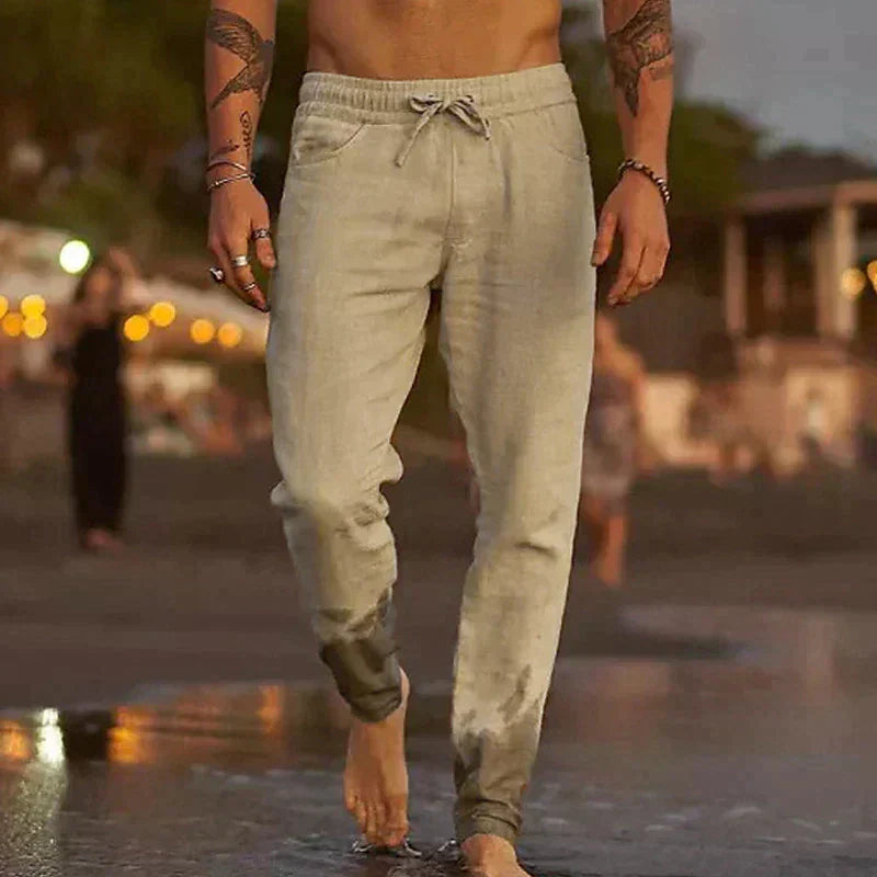 Skorter | – Casual linen trousers for men