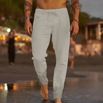 Skorter | – Casual linen trousers for men