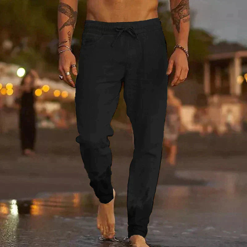 Skorter | – Casual linen trousers for men