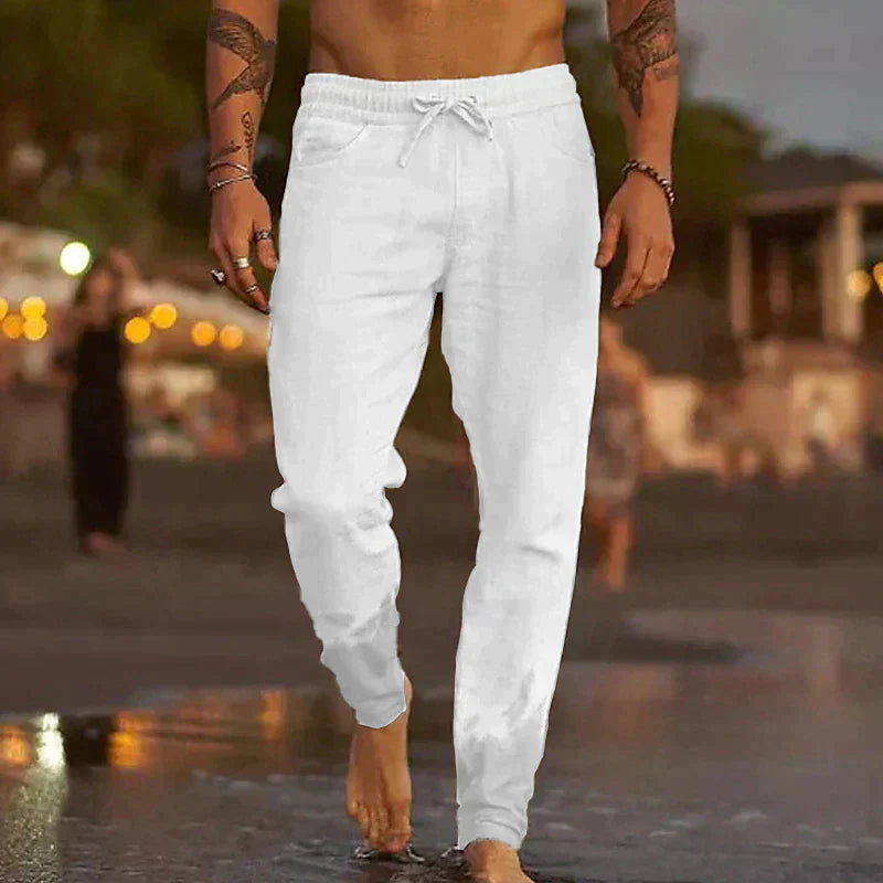 Skorter | – Casual linen trousers for men