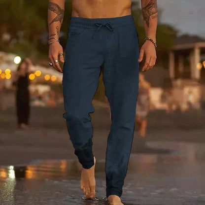 Skorter | – Casual linen trousers for men
