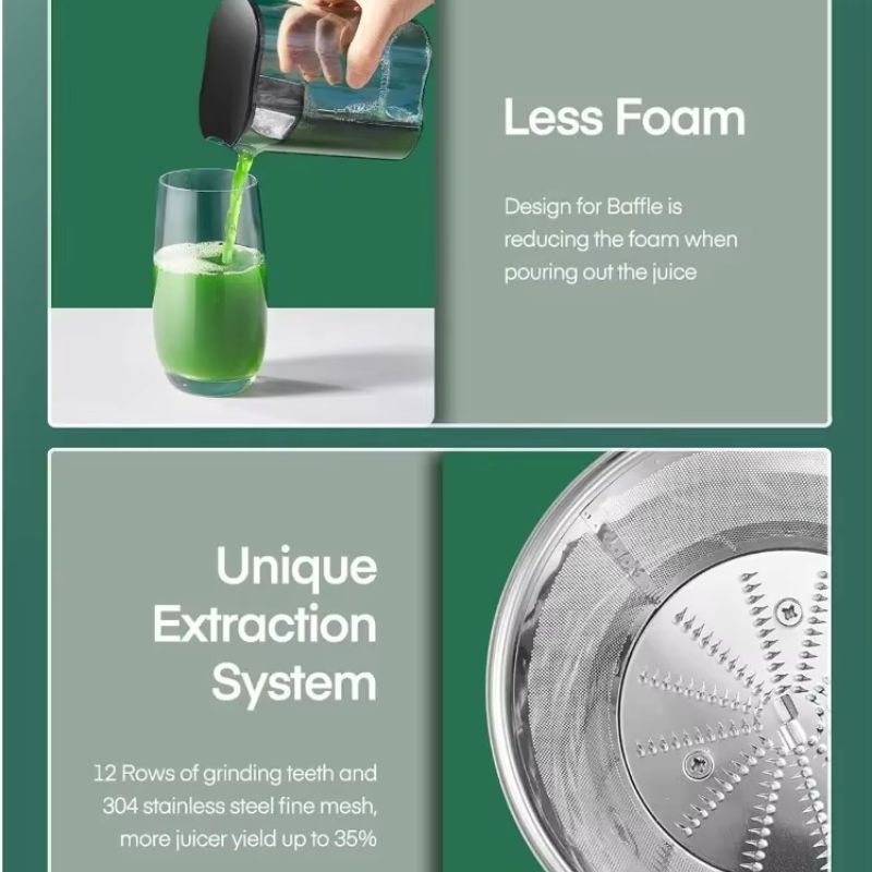 Skorter | 800W Electric Juicer Machine with Dual Speed Settings