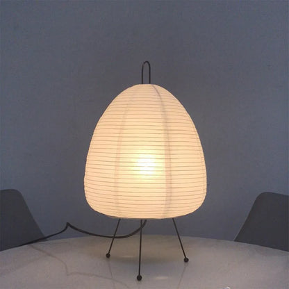 Skorter | Japanese Rice Paper Lantern Led Table Lamp Living Room Bedroom Nightstand Study Hotel Cozy Home Art Creative Decor Stand Floor Lamp