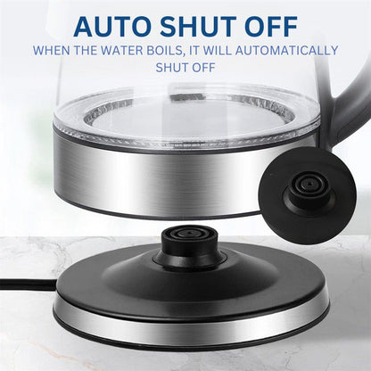 Skorter | 1.8L Electric Glass Kettle with LED Illumination