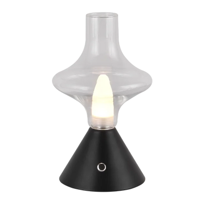 Skorter | RomanticGlow - Glass Table Lamp with Dimmable LED – Stylish Night Lamp