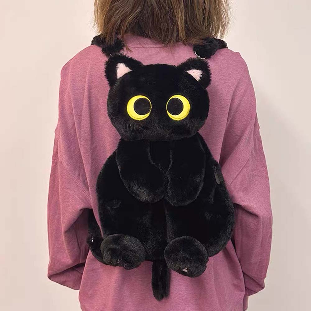 Skorter | Cute Cat Plush Backpack