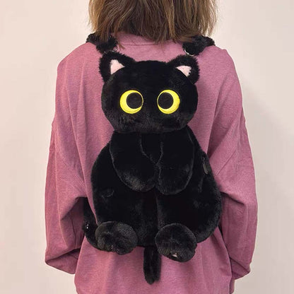 Skorter | Cute Cat Plush Backpack